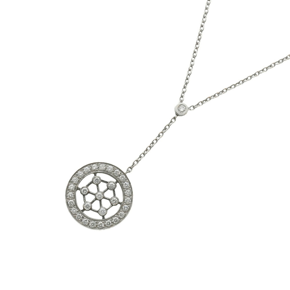 TIFFANY & CO. Silver Diamond Necklace